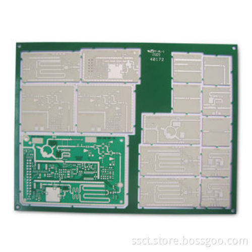 High Impedance Board with 4/4mil Minimum Width/Spacing and Immersion Silver Finish